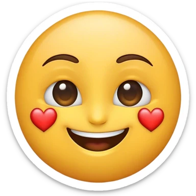 j'ai besoin d'un emoji de même dimension et qui combine ces deux emojis 😍😂 sticker