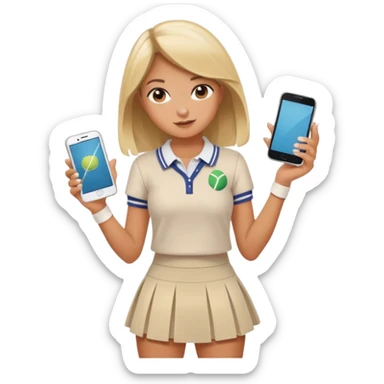 Baddie preppy aesthetic cute sassy sticker