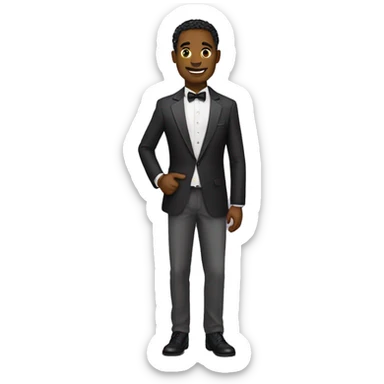 make me a rich looking guy who dresses nice sticker