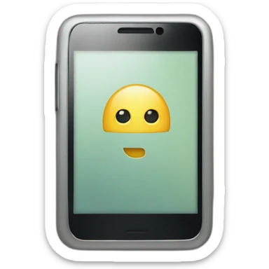 celular con candado sticker