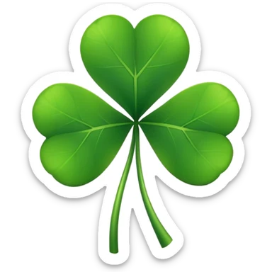 shamrock sticker