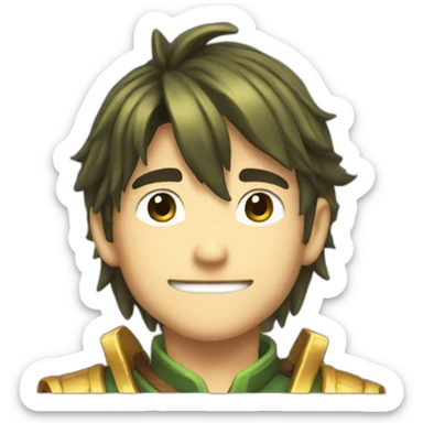 gareth from golden sun sticker