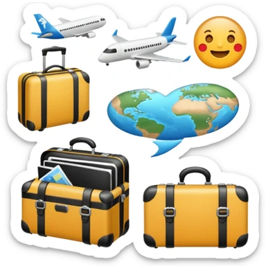 travel aesthetic sticker