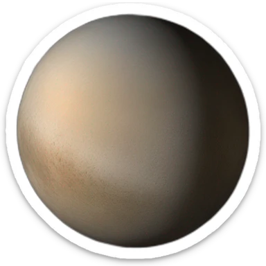 Planète pluton sticker