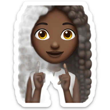 dark skin colour finger nail sticker