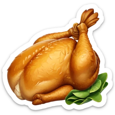 pollo cocinado sticker
