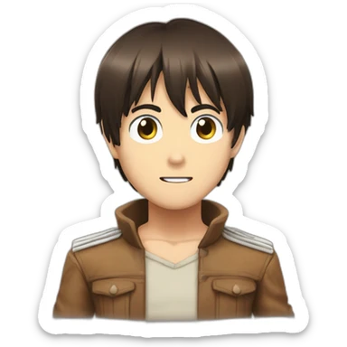 eren jaeger sticker