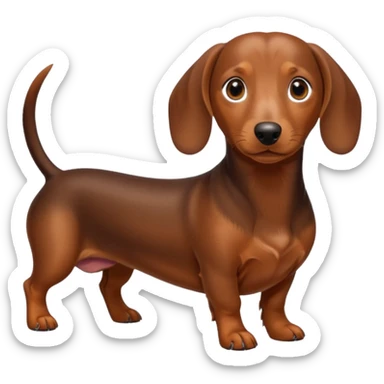 dachshund sticker