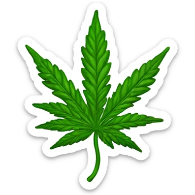 marijuana sticker