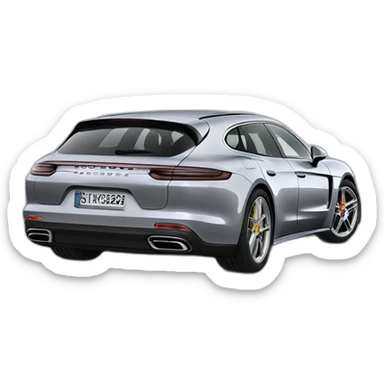 Porsche Panamera 4 sport Turismo back sticker