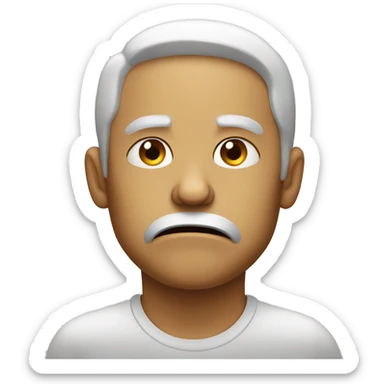 person fed up sticker