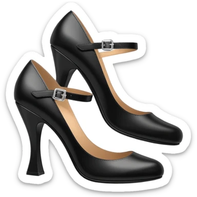 Mary Jane Heel sticker