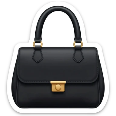 black color lady dior bag sticker