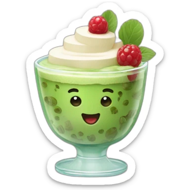 maccha-parfait sticker