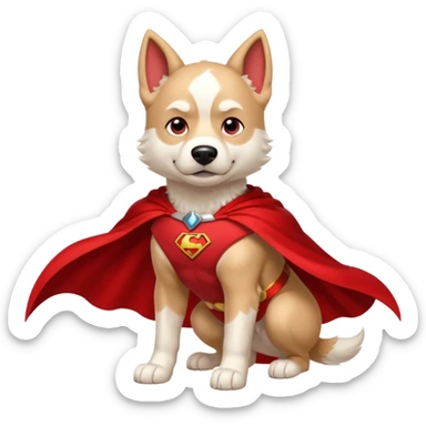 krypto dog sticker