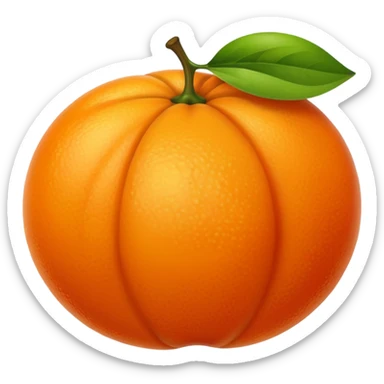 Quad orange sticker