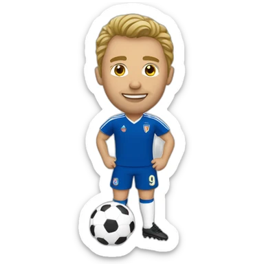 Ulrich ramé footballeur sticker