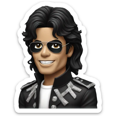michael jackson sticker