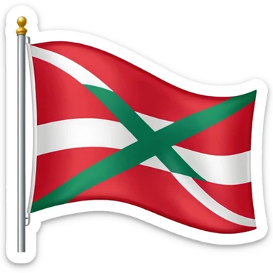 Bandera país vasco sticker