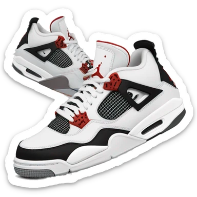 Jordan 4s sticker