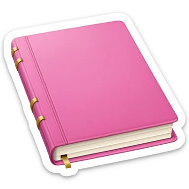 libro rosa sticker