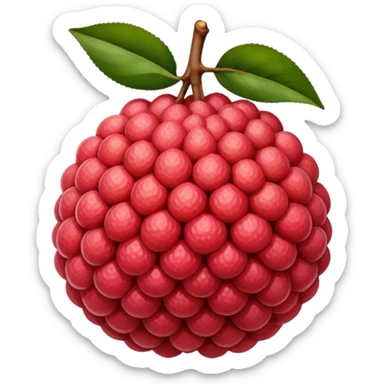 Lychee sticker