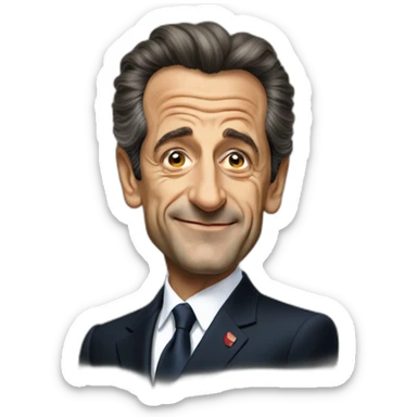 Nicolas Sarkozy sticker