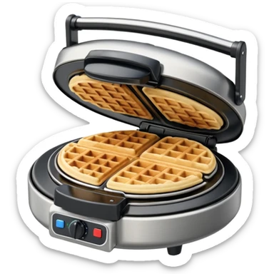 Waffle maker sticker