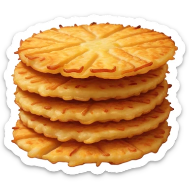 hash browns sticker