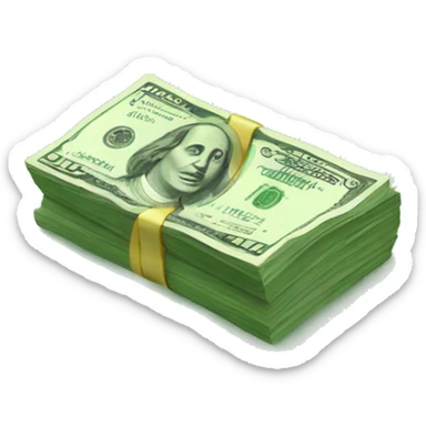 money accounting reconciliation sticker