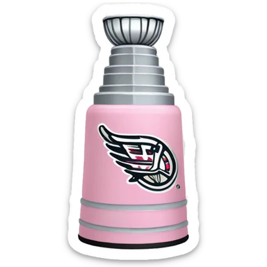 Cute light pink Stanley cup sticker