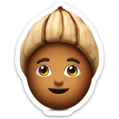 Hazelnut sticker