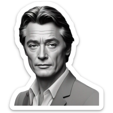 Alain Delon  sticker