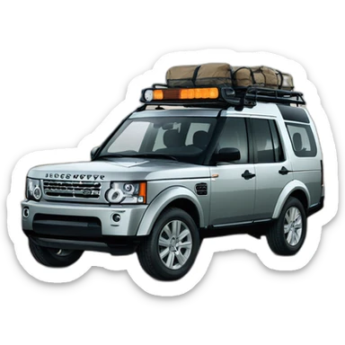 Land rover discovery sticker