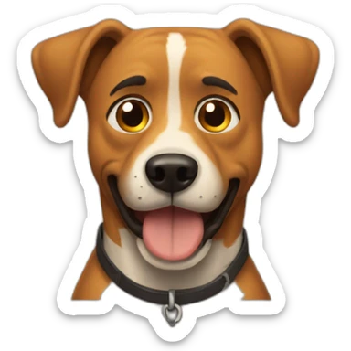 this is fine dog sticker