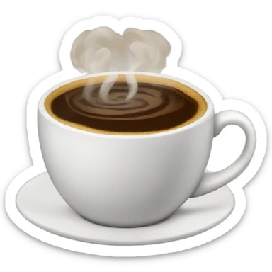 Coffe sticker