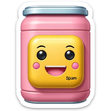 Toki Doki Style SPAM CAN TOY sticker