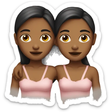 conjoined twins sticker