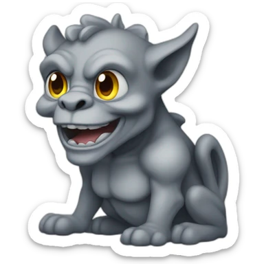 Gargoyle sticker