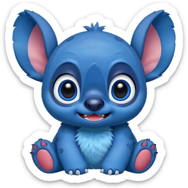 Lilo and stitch make stitch cute sticker