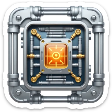 quantum computer sticker