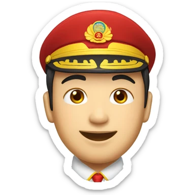 Hainan Airlines cabine crew sticker
