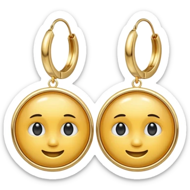 Earring Hoops sticker