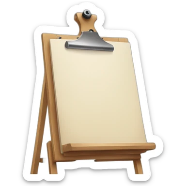 drawing board sticker