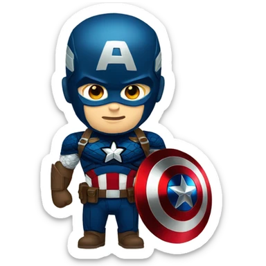 CAPTAIN AMERICA sticker