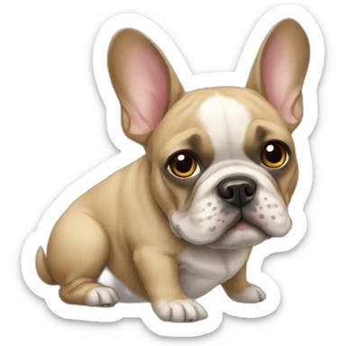 French Bulldog sticker