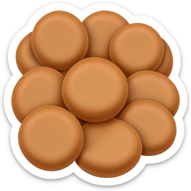 6 lentils, simple and clear sticker