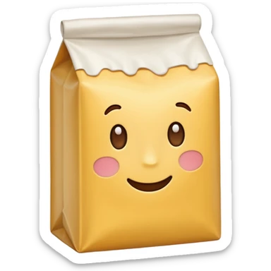 flour package sticker