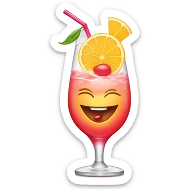 lips and spritz sticker