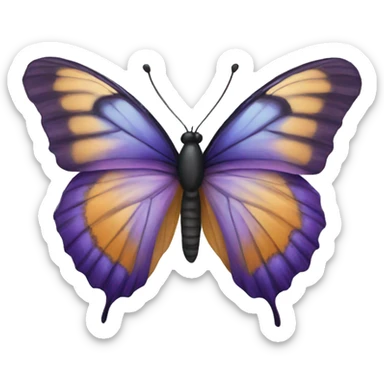 Butterfly sticker